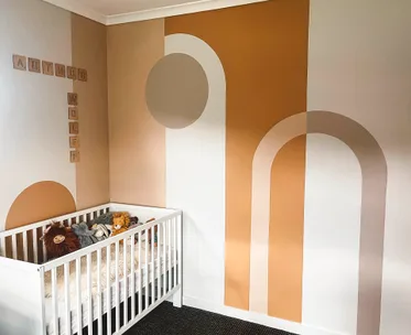 The fifth Resene Small Room Awards finalist creates a dreamy nursery