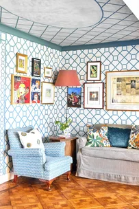 This textile designer’s home is a reflection of past and present