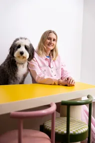 This designer has created a colourful abode in a 1930s apartment