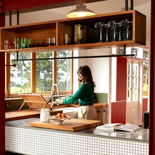 Bring timeless, earthy mid-century style to your home