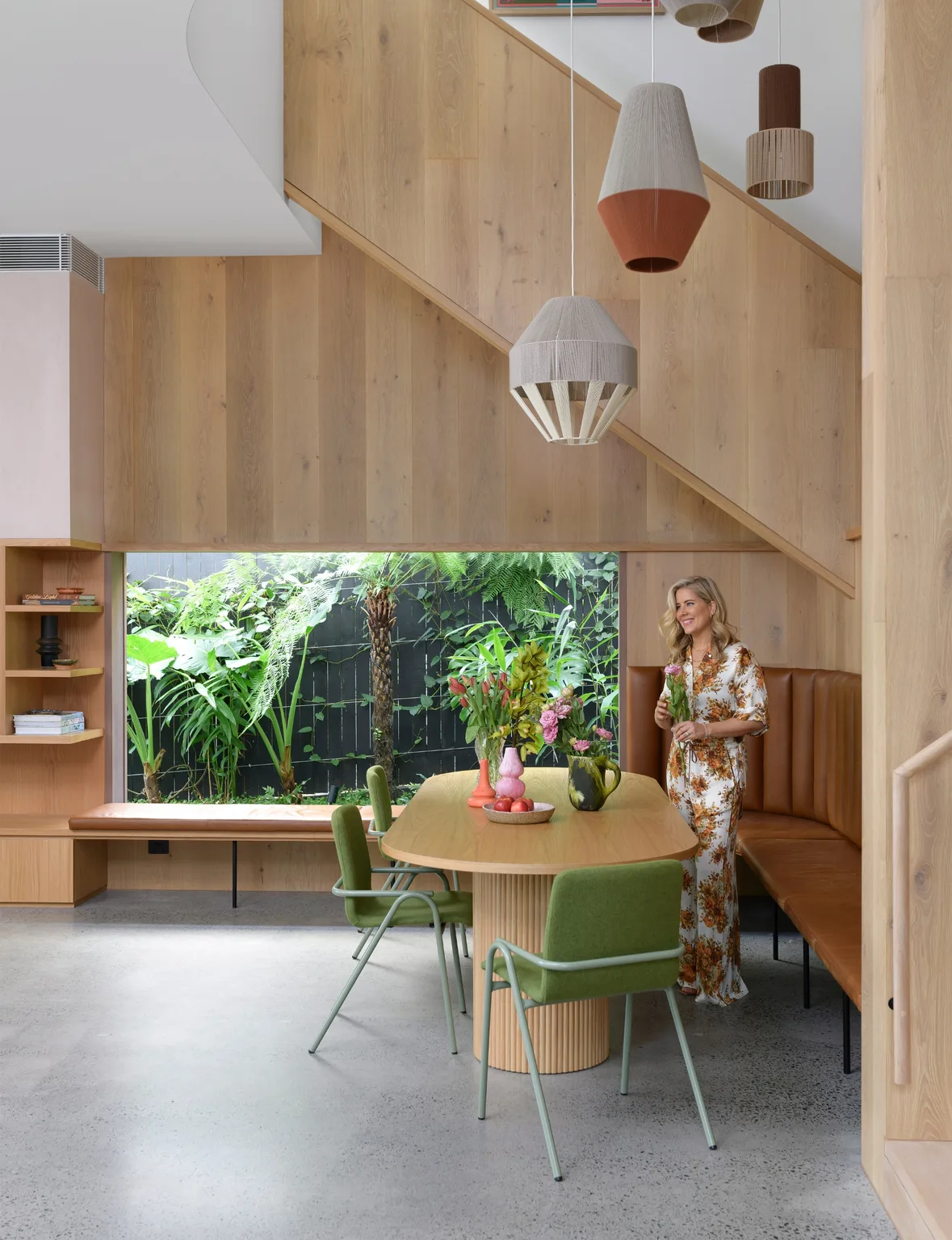 Take a tour of this sleek and colourful renovated heritage home