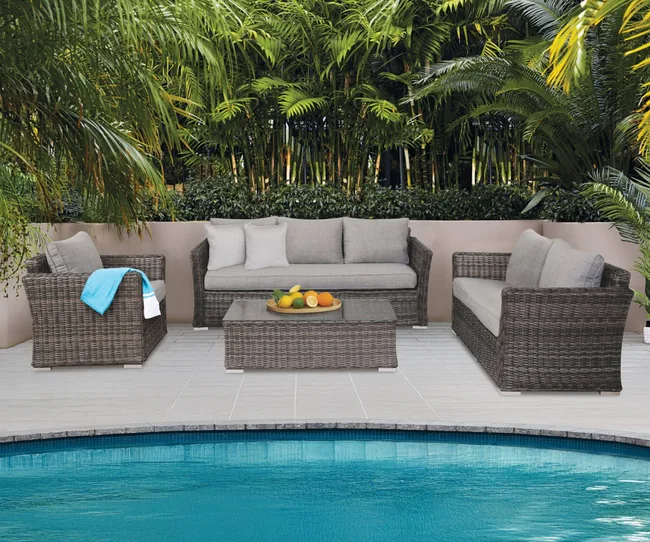 Bahamas 4-pce Outdoor Lounge Suite