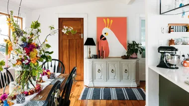 This DIY expert shares her tips for a colourful, laidback Christmas