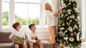 Ginamarie Riley of Ornament shares her classic Christmas decor