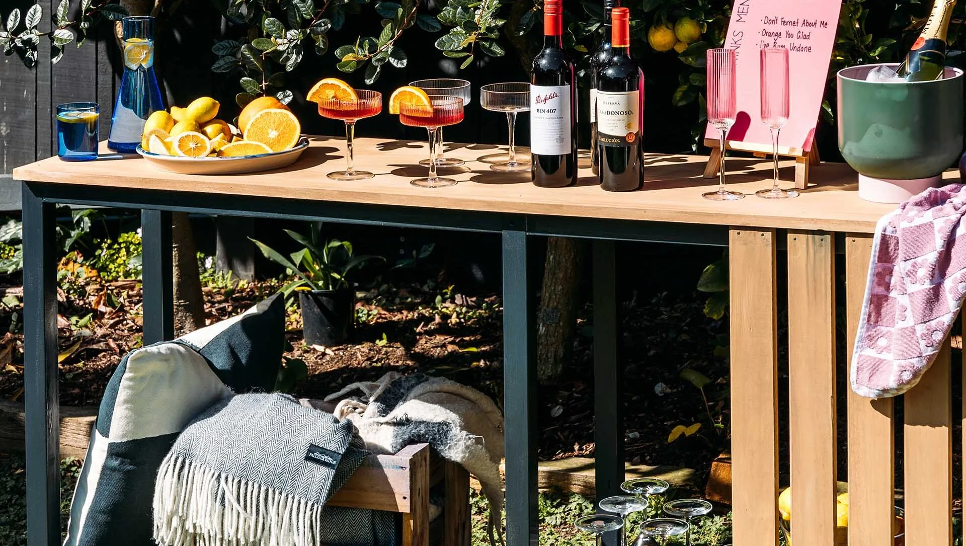 How to build an outdoor bar for easy home entertaining