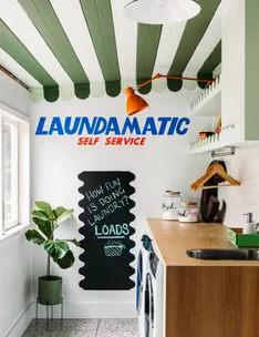 How to brighten up your laundry room