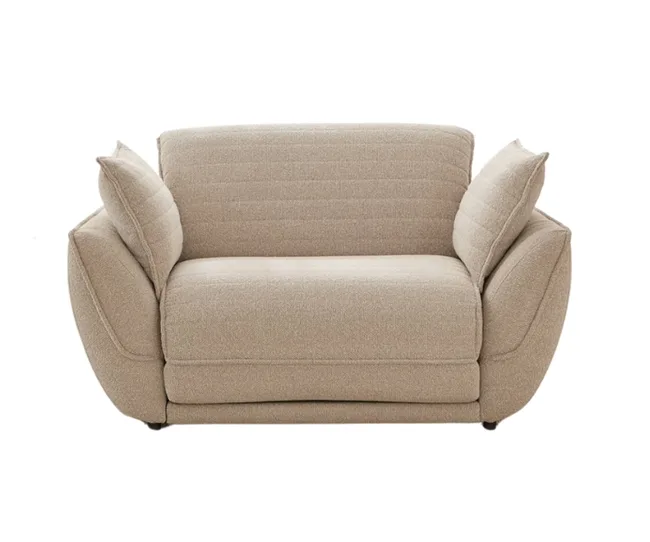 Nursery decor cream sofa bed