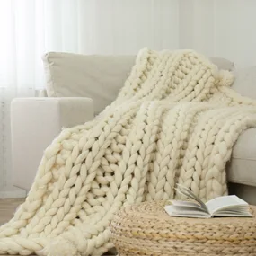 Soft touch: The cosiest throw blankets to add to cart this winter