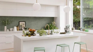 One kitchen, four ways: How to add colour to your neutral kitchen