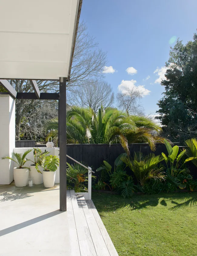 The deck on the Pakuranga new-build