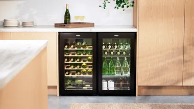 Haier's new smart appliances the Wine Cabinet and Beverage Centre