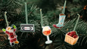 These Christmas tree ornaments are full of personality