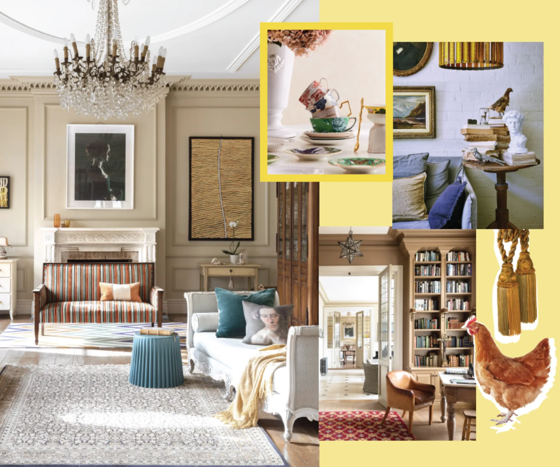 Dowager Decorator collage