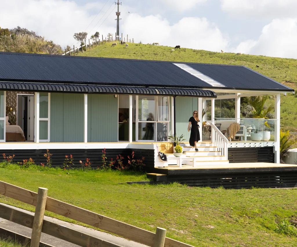 Exterior of the minor dwelling renovation by the Pearsons