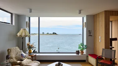 This contemporary Redcliffs home maximises its view of the estuary
