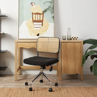 Asher Rattan Office Chair