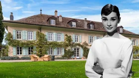 Audrey Hepburn’s former home has been put on the market, for a mere $36.7 million