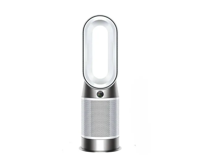 Dyson Purifier Hot+Cool fan against a white background