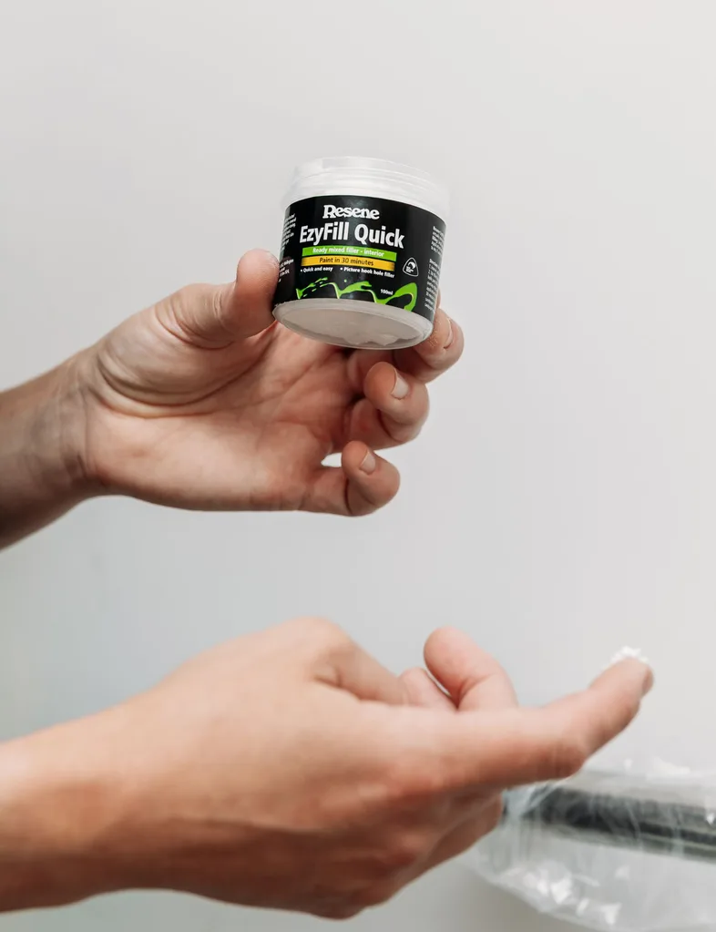 Seal walls with a coat of Resene Waterborne Sureseal, and use Resene Ezyfill Quick filler to fill any holes