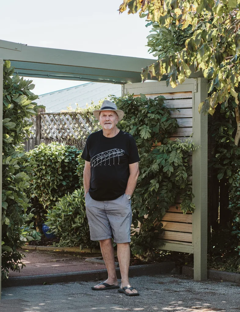 The homeowner, Murray Churchill