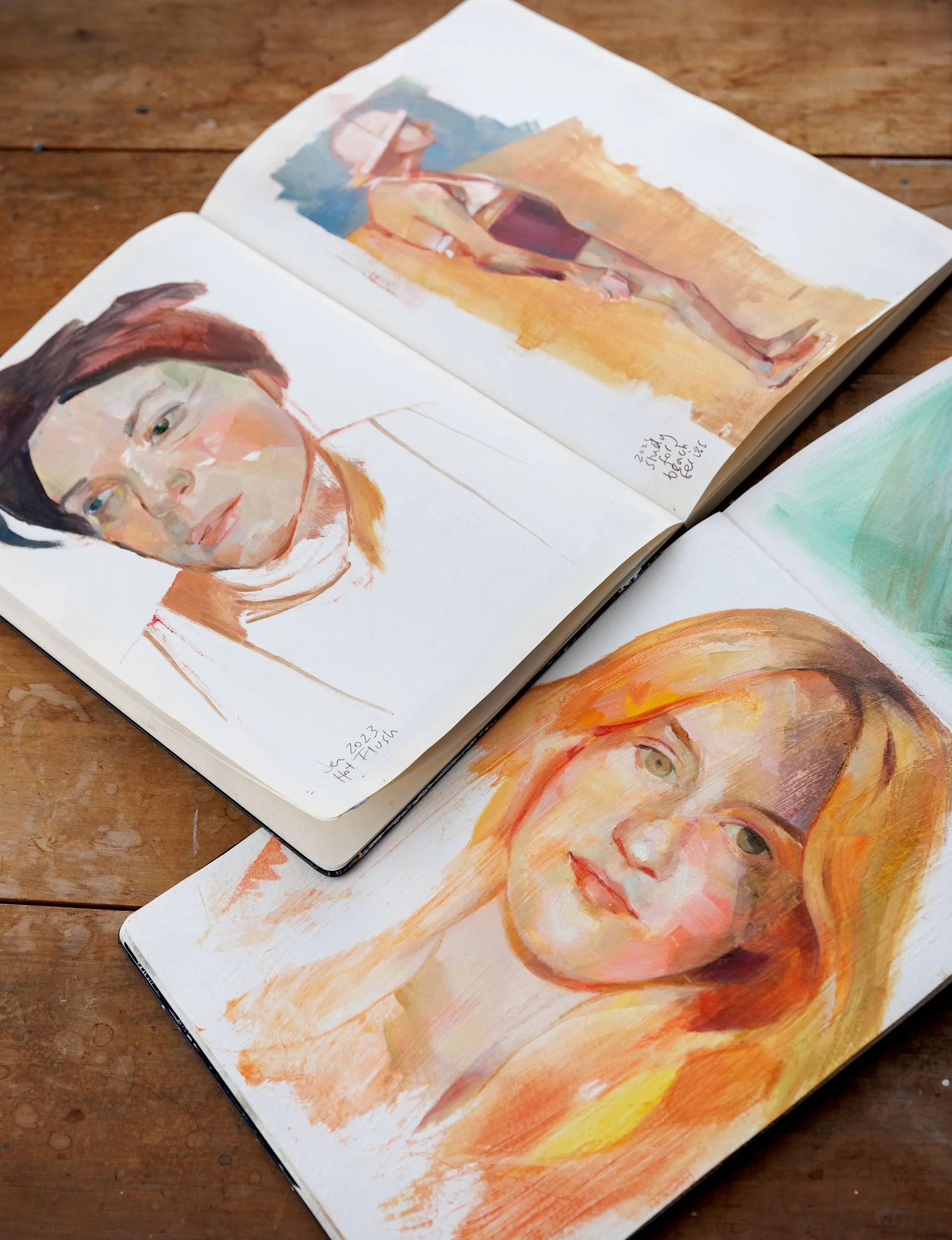 Art in Jenni's notebooks