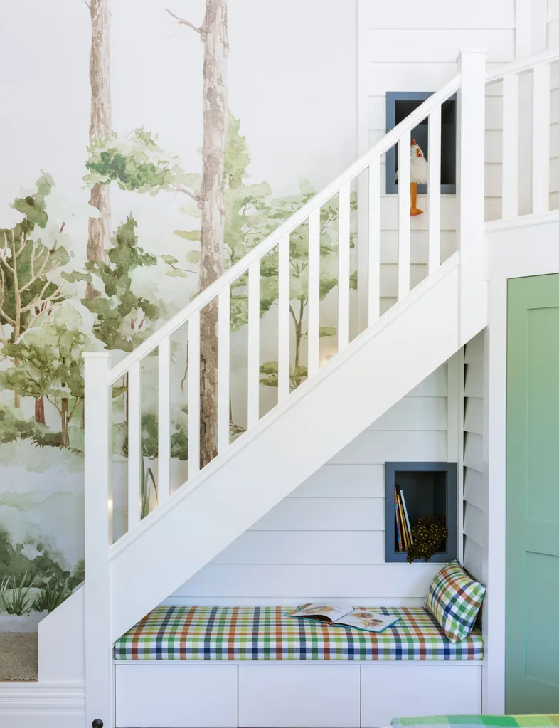 stairway in bedroom