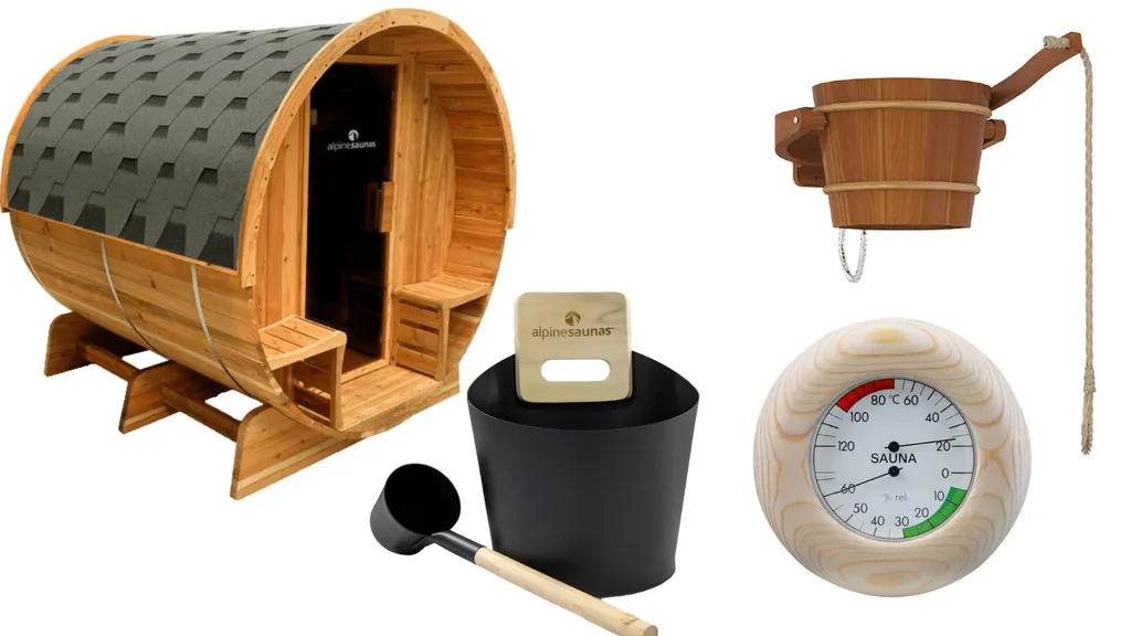 Four sauna products