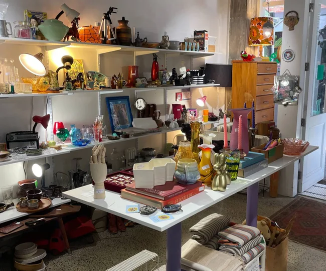 Inside Riverside Reloved, Auckland