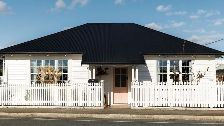 A white workers cottage