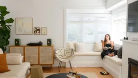 Art and comfort go hand-in-hand in this extended Three Kings bungalow