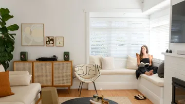 Art and comfort go hand-in-hand in this extended Three Kings bungalow
