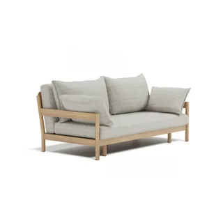 Eva Slideaway Sofa Bed in Marble White