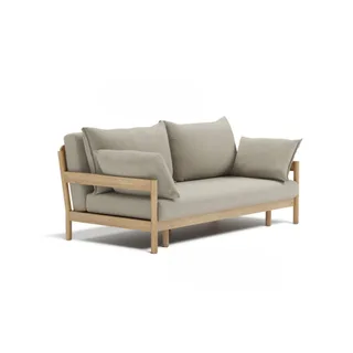 Eva Slideaway Sofa Bed in Oatmeal