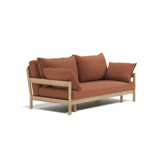 Eva Slideaway Sofa Bed in Terracotta