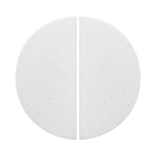 Atelis Concrete Half Moon Entry Door Pull (pair)