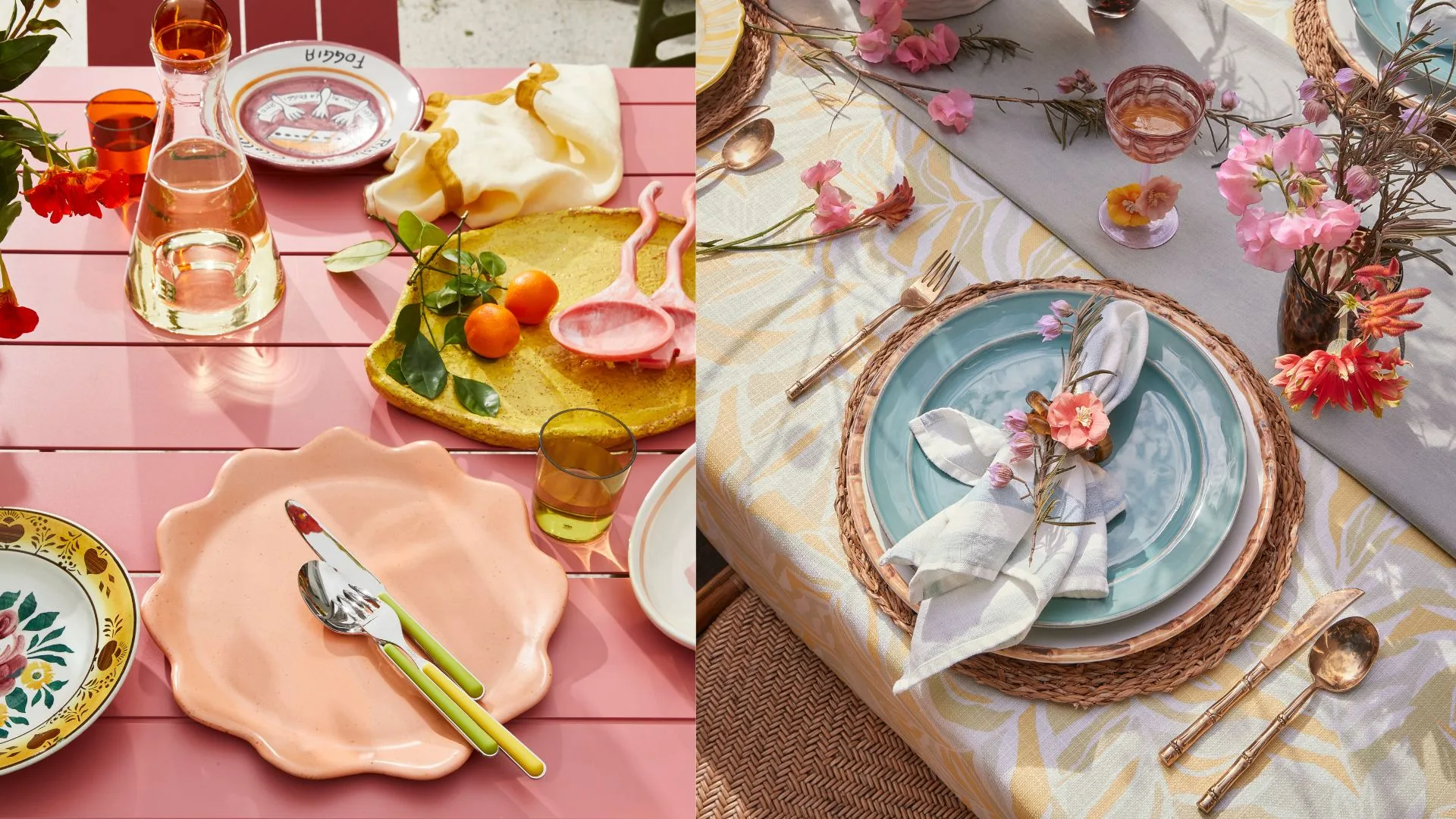 Buon Appetito! Beautiful dinner plates for your next party