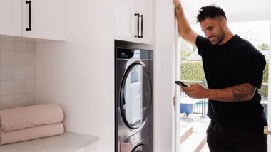 Lightening the load: Liam Messam’s new appliances makes laundry time easier