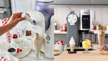 The GreenPan ice cream maker and Ninka ice cream maker