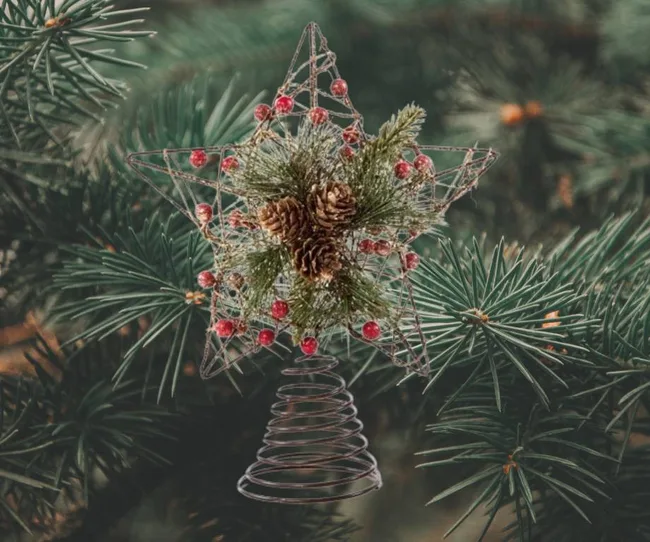 Woodland Star Christmas Tree Topper