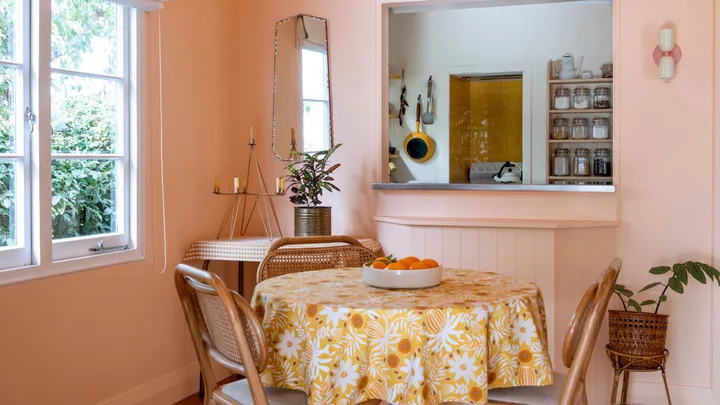 A colour-drenched Napier cottage with notes of yellow throughout