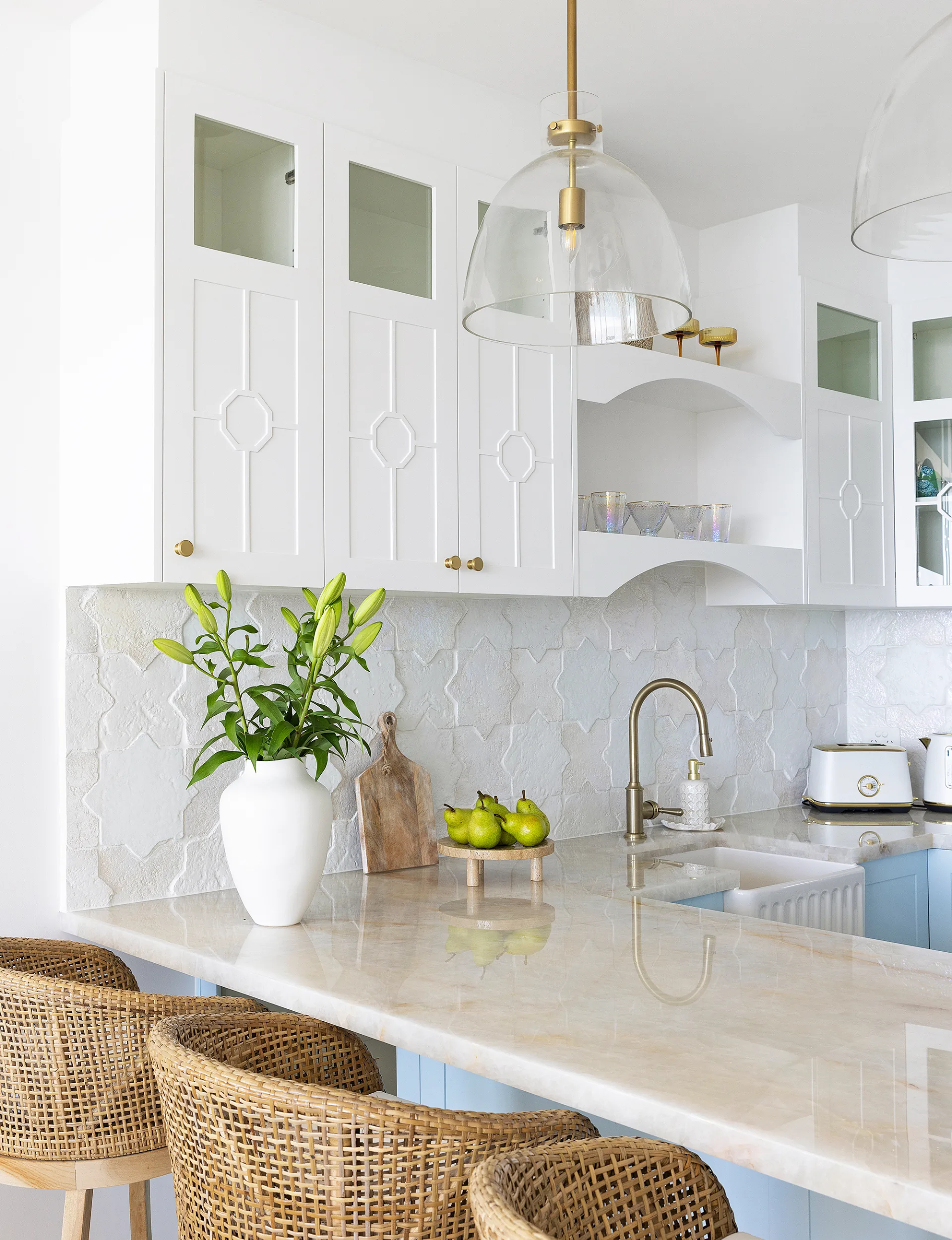 A Hampton's style kitchen