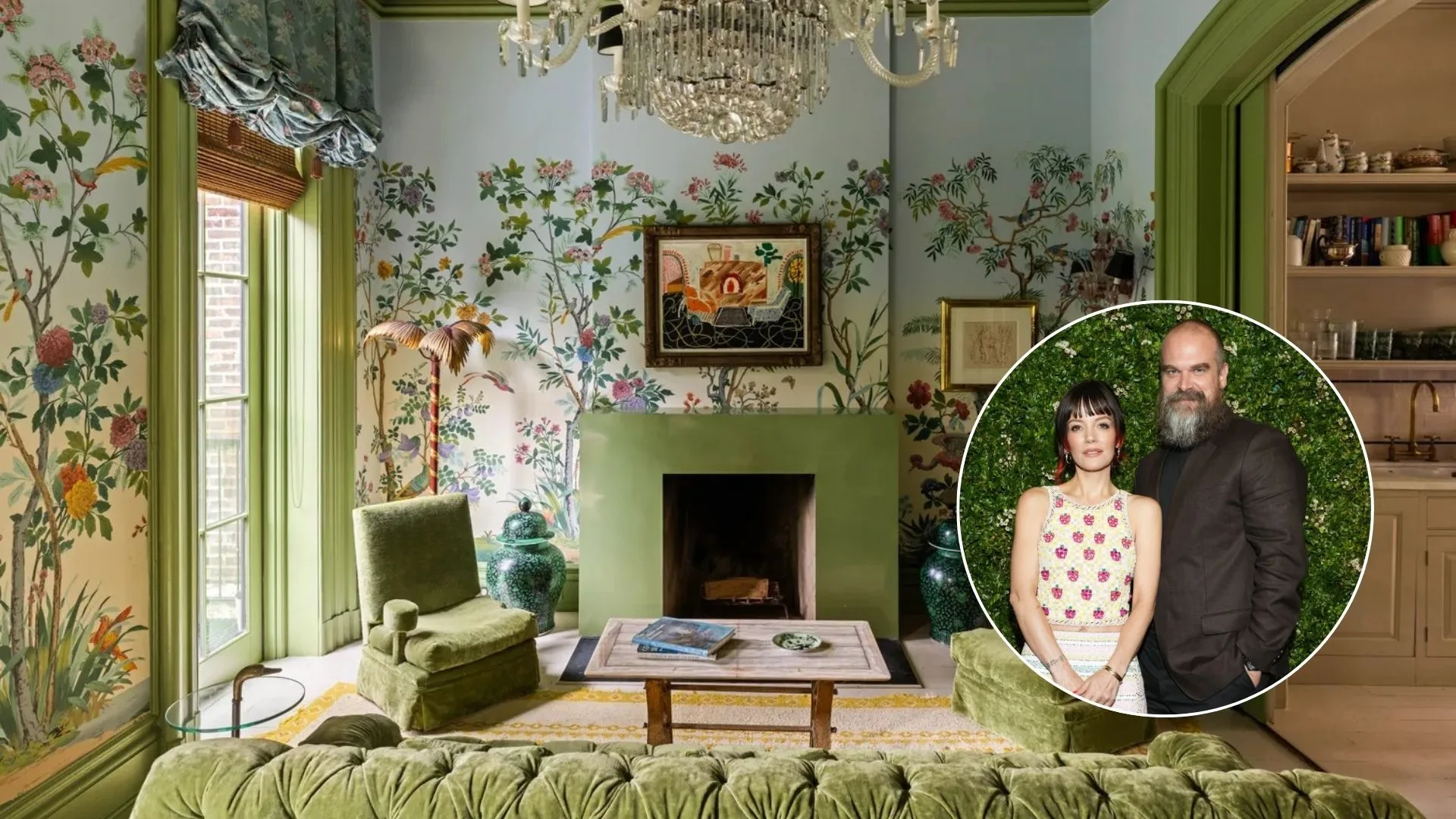 Lily Allen and David Harbour's home