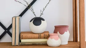 DIY: How to make textured pottery