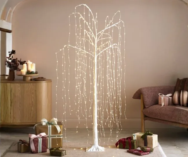 Shimmer Willow LED Christmas Tree