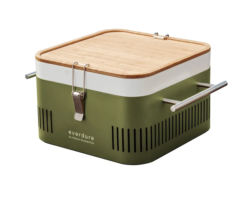 Khaki Everdure Cube BBQ