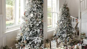 These artificial Christmas trees make festive decorating a breeze