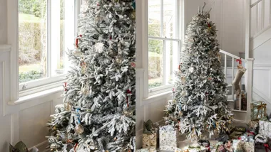 These artificial Christmas trees make festive decorating a breeze