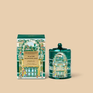 Glasshouse Winter Wonderland Frosted Fir & Snow Gum Candle