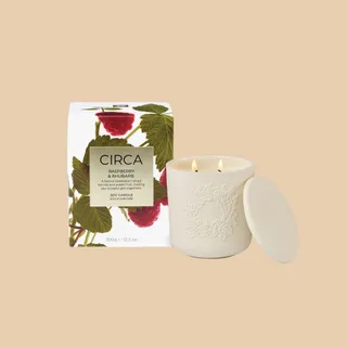 Circa Raspberry & Rhubarb Candle