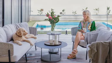 Inside a modern Northcote Point home perfect for a family of four